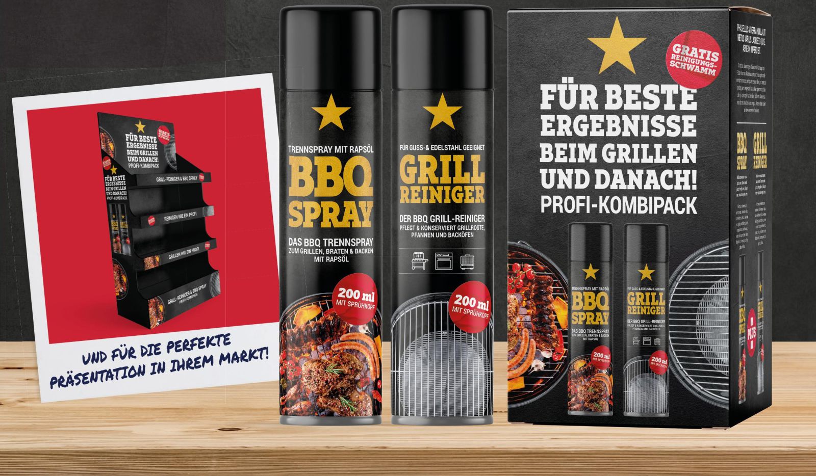 Neu im Sortiment: Profi Grillset