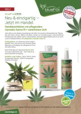 Handdesinfektion mit pflegendem Cannabis Sativa Öl + natürlichem Duft