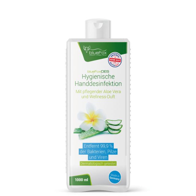 Handdesinfektion mit Aloe Vera